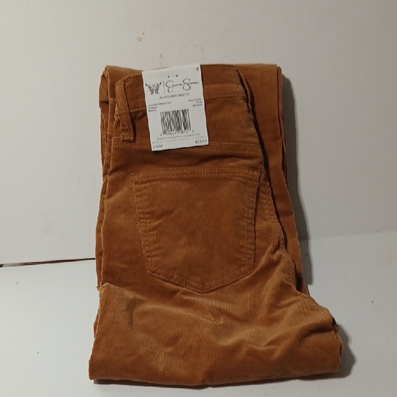 Jessica Simpson Chestnut Brown Corduroy Pants High Rise And Bootcut - Picture 1 of 6